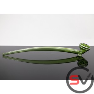 SHERLOCK PIPE WITH WHITE STRIPES 14inch 1CT